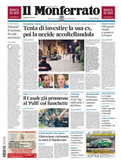 Il Monferrato - Edizione 31 del 24/04/2026